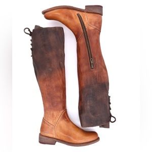 Bed Stu Manchester Leather Lace Up Boots size 6.5 New With Tags $365